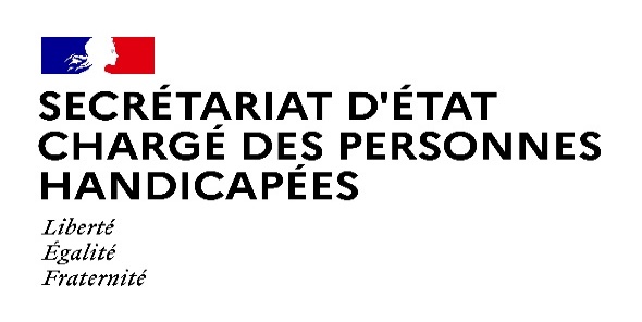 Logo Secrétariat d'état chargé des personnes handicapées