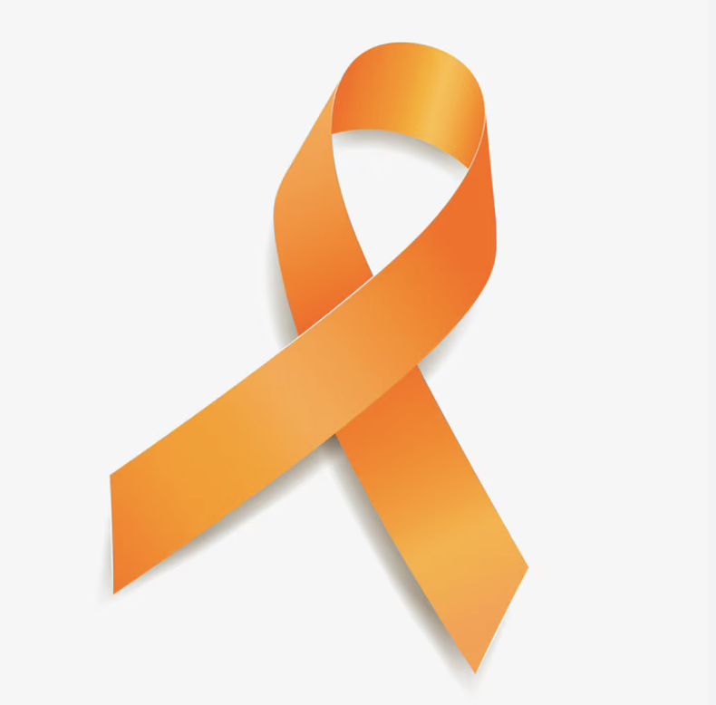 Ruban orange pour la journée nationale de sensibilisation au TDAH