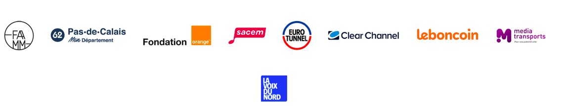 Logos des partenaires Touquether 2023