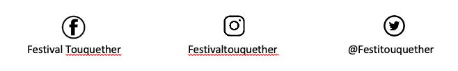 Réseaux sociaux festival Touquether
