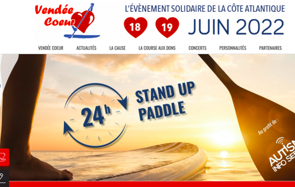 Home Page du Site Vendée Coeur