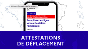 visuel attestation sur mobile