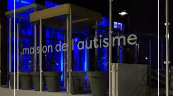 Photo de la façade de la Maison de l'Autisme