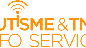 Logo Autisme et TND Info Service en version orange