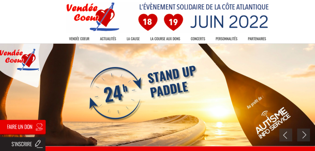 Home Page du Site Vendée Coeur